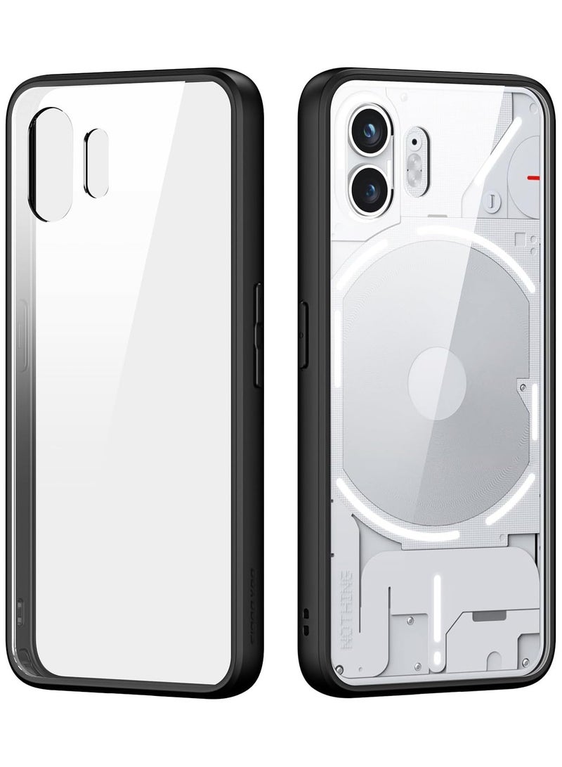 DUX DUCIS Compatible with Nothing Phone 2 Transparent Case Back Cover (Fram Black) - Image 3