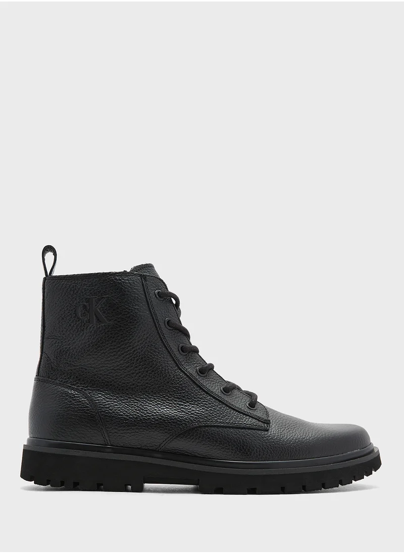 Calvin Klein Jeans Eva Lace Up Ankle Boots