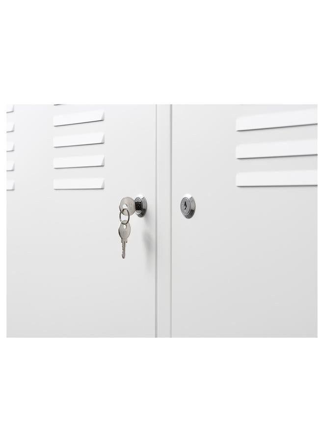 زبون خزانة، بيضاء، 119×63 سم - Image 5