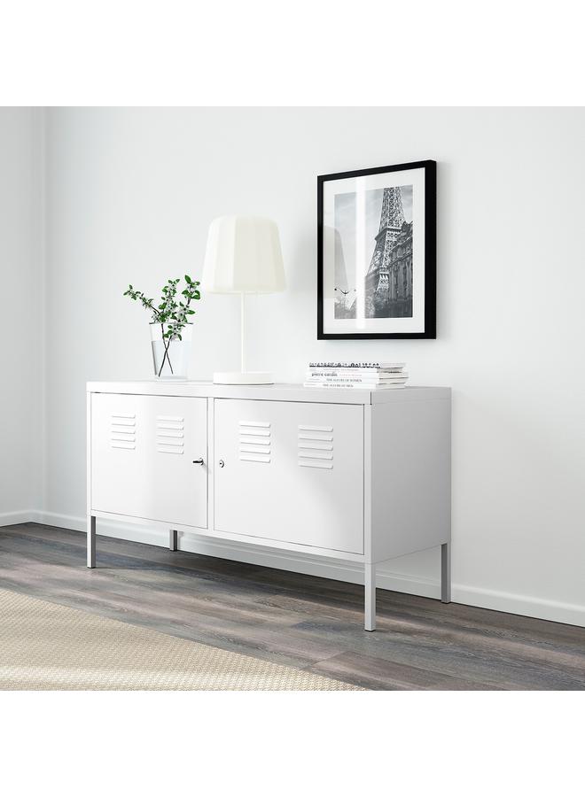 زبون خزانة، بيضاء، 119×63 سم - Image 2