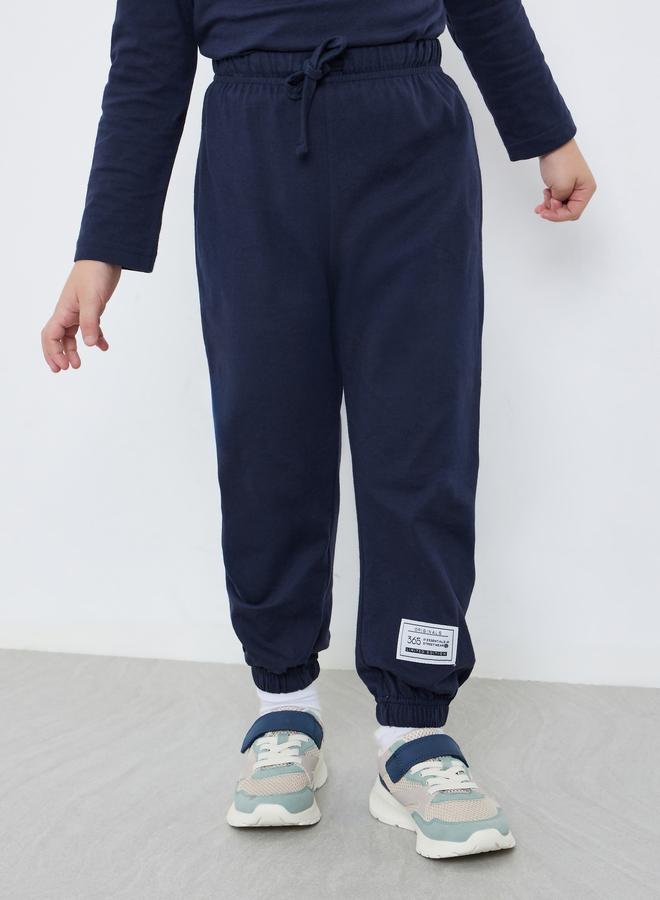 Styli Boys Navy Long Sleeve T-Shirt and Joggers Set - Image 5