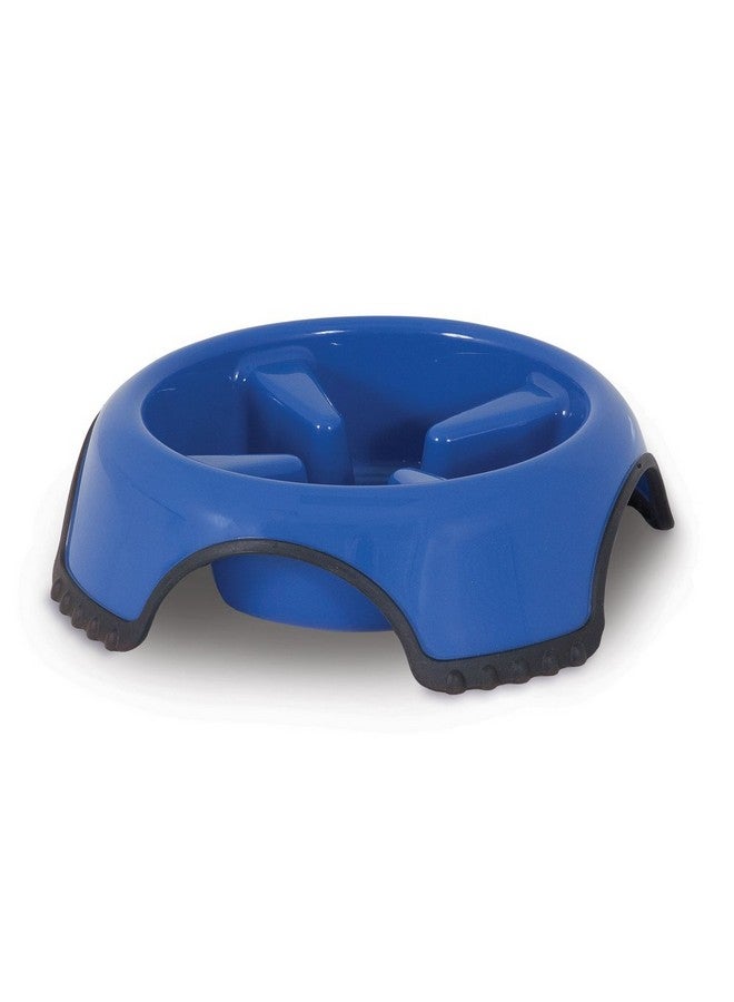 بيت ميت وعاء التغذية البطيئة Jw Skid Stop، أزرق، كبير (23496) - Image 1