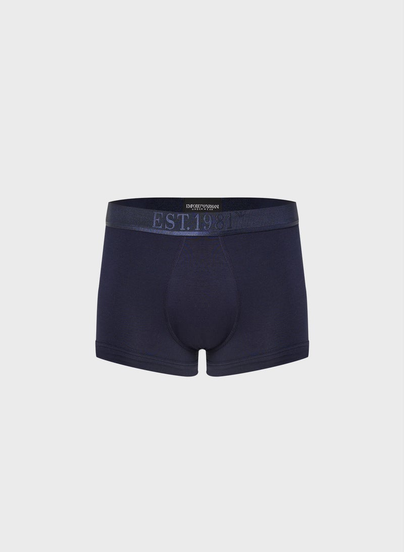 EMPORIO ARMANI 3 Pack Logo Band Boxers  - Image 2