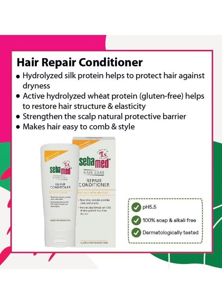 Sebamed بلسم إصلاح شعر البالغين من سيباميد 200 مل - Image 2