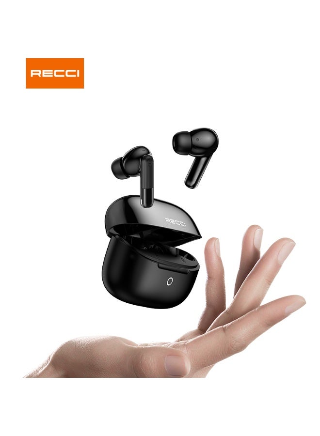 ريتشي ريشي REP-W97 سماعات أذن لاسلكية Celestial Music – بلوتوث 5.3، بطارية 35 مللي أمبير + علبة شحن 280 مللي أمبير، تشغيل حتى 5 ساعات، تحكم باللمس – أسود - Image 2