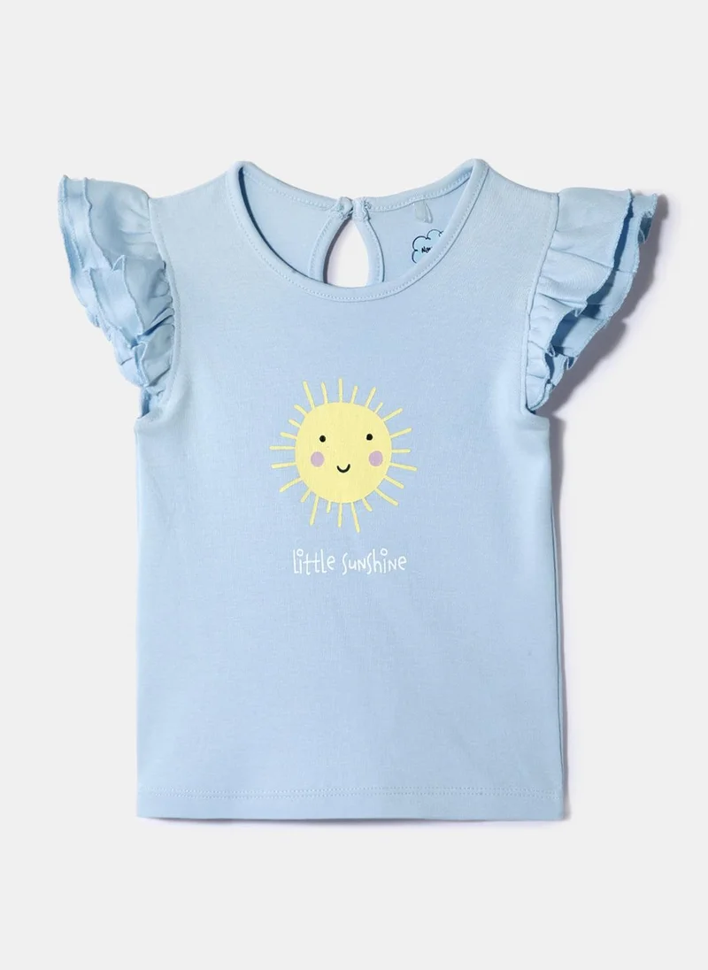 Nautinati  Nautinati  Pack of 2 Pink and Blue Printed Tops for Girls for Women | Best Price UAE