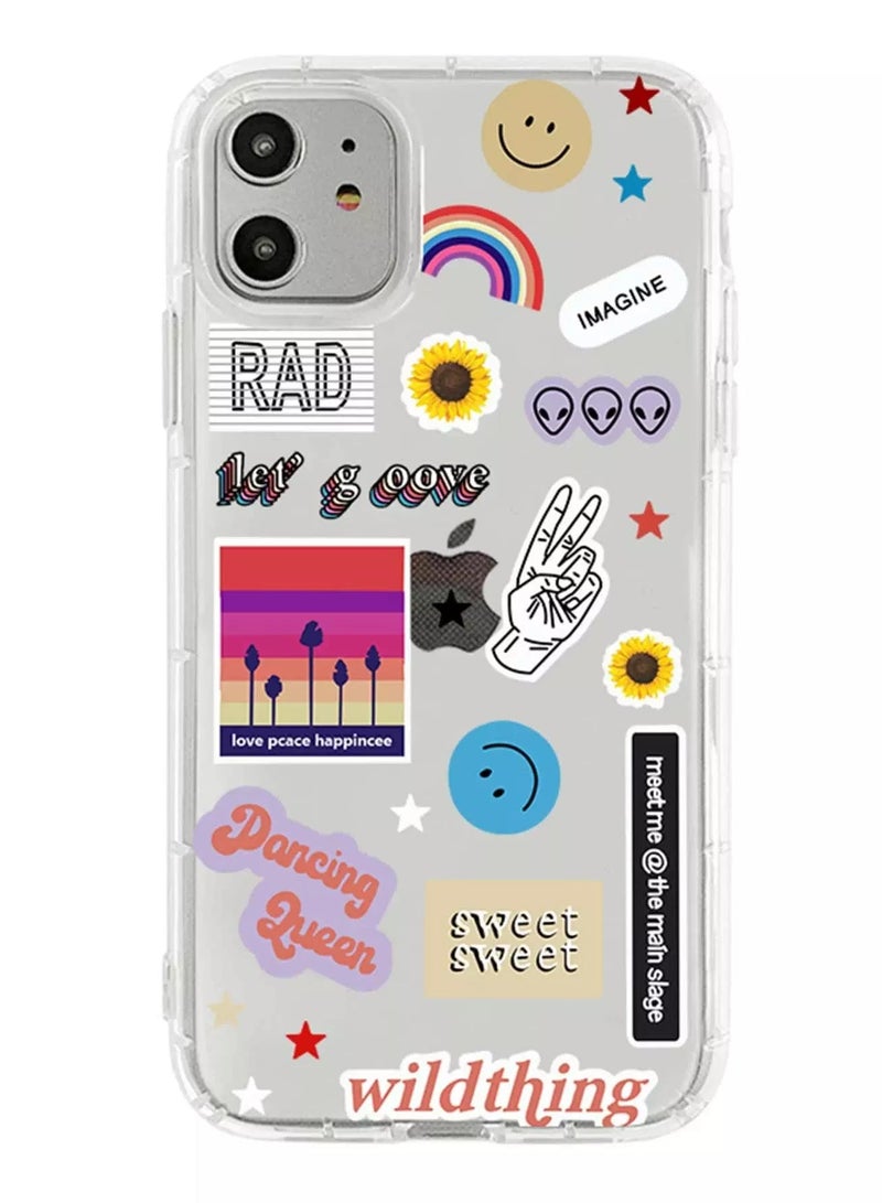 1pc Cartoon Graphic Case Compatible With iPhone  - Image 1