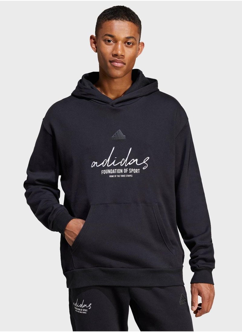 Adidas Brand Love French Terry Hoodie  - Image 1