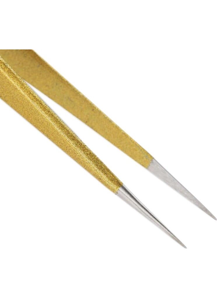 TiTi - 6011 Stainless Steel Pointed Straight Tweezers 135 mm - Image 1