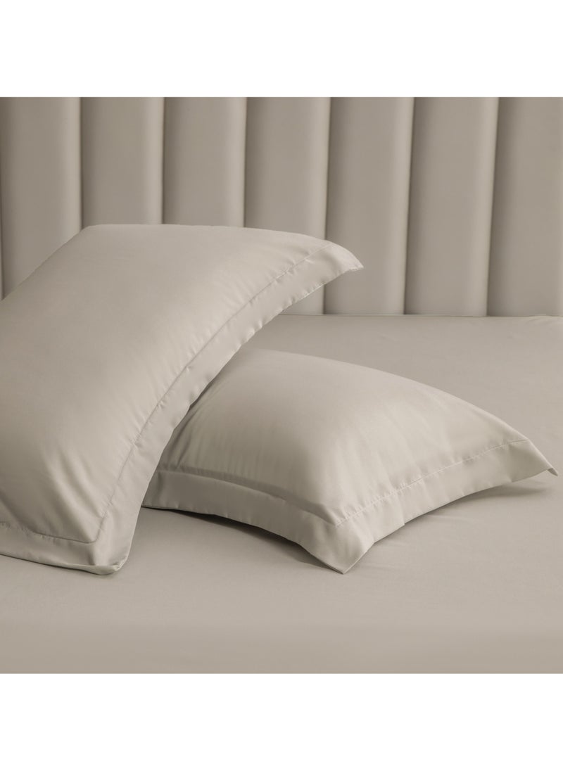 Donetella Standard Pillowcase Set of 2, Size 50x75 cm, Ultra Soft Brushed Microfiber, Envelope Closure, Durable, Wrinkle & Fade Resistant Pillow Covers  - Image 1