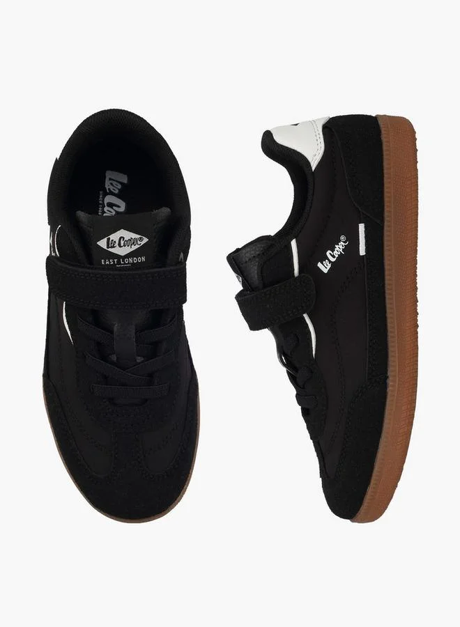 Lee Cooper Boys Hook & Loop Ankle Sneakers