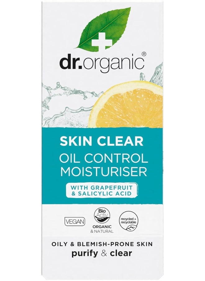 dr.organic 5 In 1 Skin Clear Tea Tree Oil Control Moisturizer  - Image 4