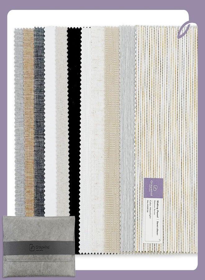 Graywind Manual Sliding Panels Fabric Samples - Image 2