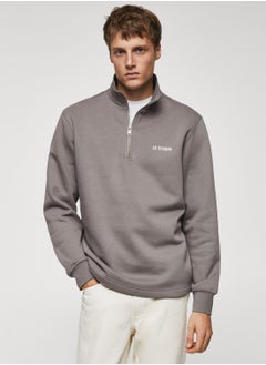 Half Zippered Sweatshirt