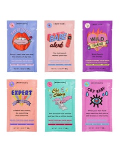 MANE CLUB MANE CLUB Variety Pack Deep Conditioner, cruelty free, vegan, no sulfates or parabens — Pack of 6  - Image 1