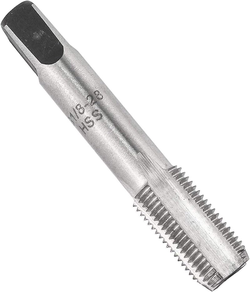 KMIAN TOOLS G 1/8" - 28 HSS BSP Parallel British Standard Pipe Tap - Image 1