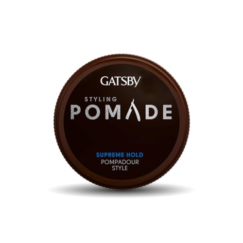 GATSBY شمع تصفيف غاتسبي اليابان بوميد فائق الثبات، 75 جرام | تسريحة بومبادور المثالية | ثبات طويل الأمد | لمسة ناعمة بمظهر دهني | جل تصفيف الشعر للرجال | للشعر المتوسط والطويل - Image 2