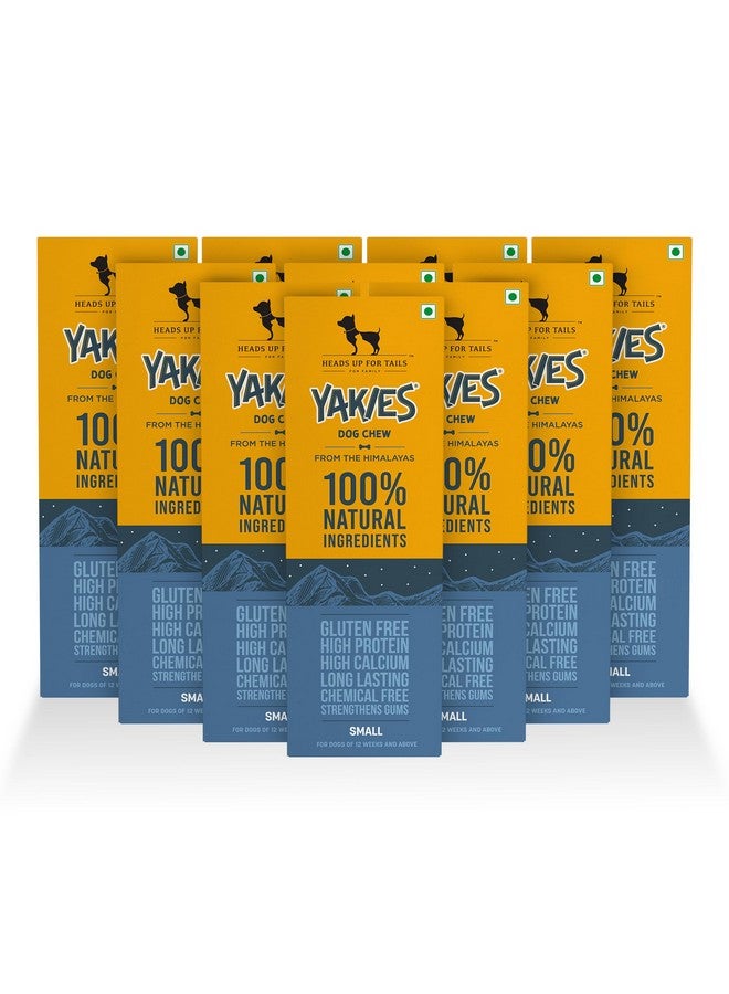 Heads Up For Tails Yakies Vegetarian Natural Dog Chew Bone - Small - 25G Each - Pack Of 10 - Image 1