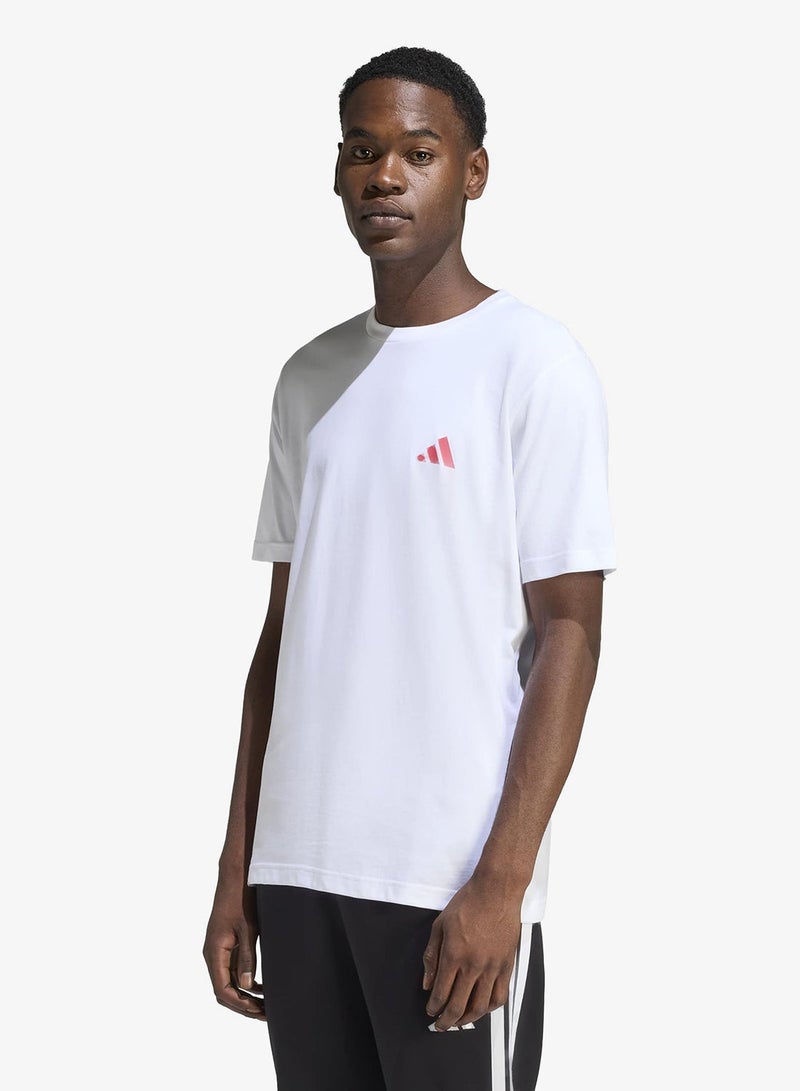 Adidas I Like The Stripes Graphic T-Shirt - Image 1