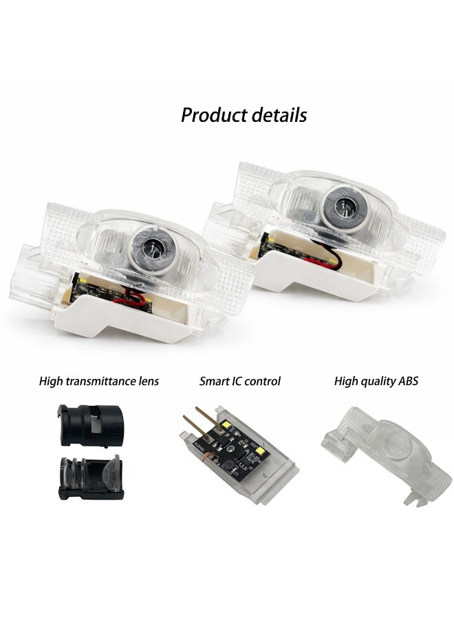 Car Door Ghost Shadow LED Light Projector Bulb for Car Welcome Logo Door Courtesy Lamp - Image 2