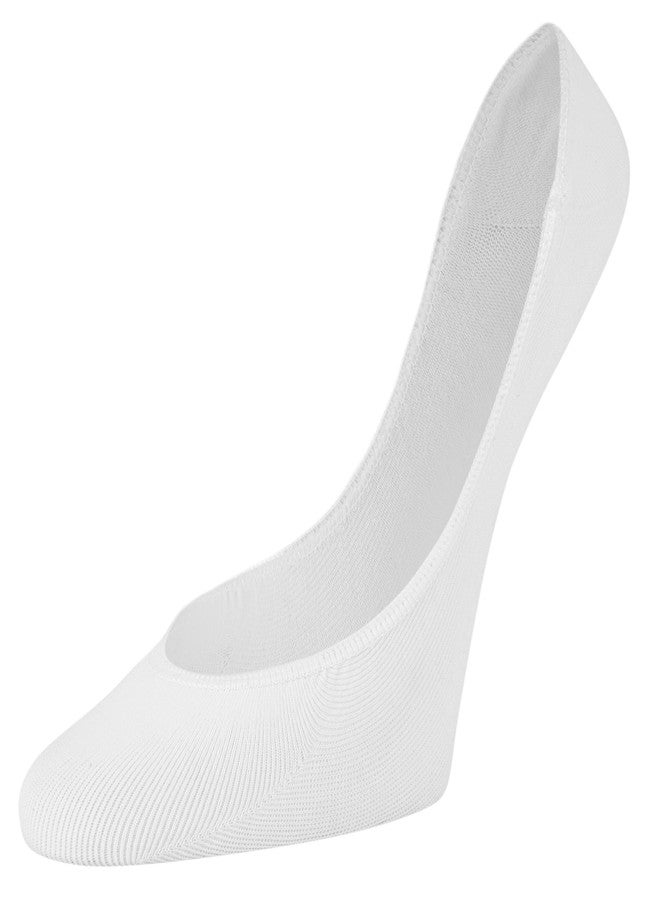 سوف سول جوارب نسائية من Sof Sole بدون بطانة، ذات مقدمة منخفضة للغاية، وبطانة داخلية غير مرئية، مريحة، مع قبضة كعب مانعة للانزلاق وشرائط شبكية للتهوية، عبوة متعددة (6 أزواج). - Image 1