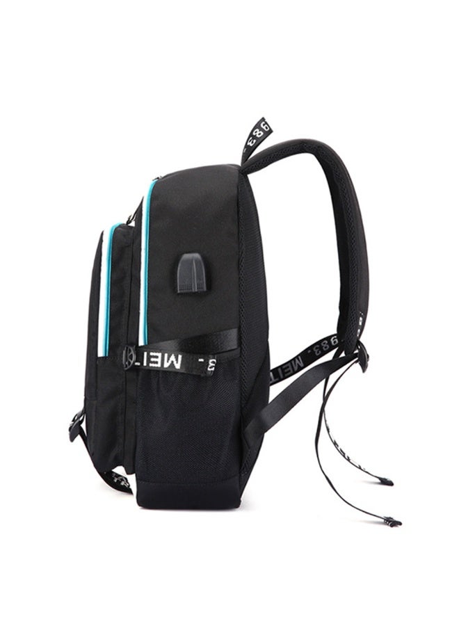 Fortnite Backpack with USB Charging Port & Headphone Jack – School Laptop Bag with USB Cable, Durable Travel Rucksack for Boys, Girls & Teens - Image 3