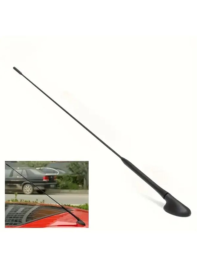 For Ford Transit Mk7 2006 And Newer Antenna Base Heavy Duty Direct Fit 21 Inch Black Mast With Adjustable Bracket Connector Plug And Mounting Hardware For Radio TV Systems - Image 4