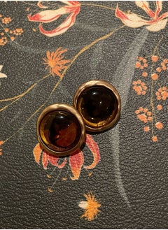 General Vintage Amber Earrings  - Image 4