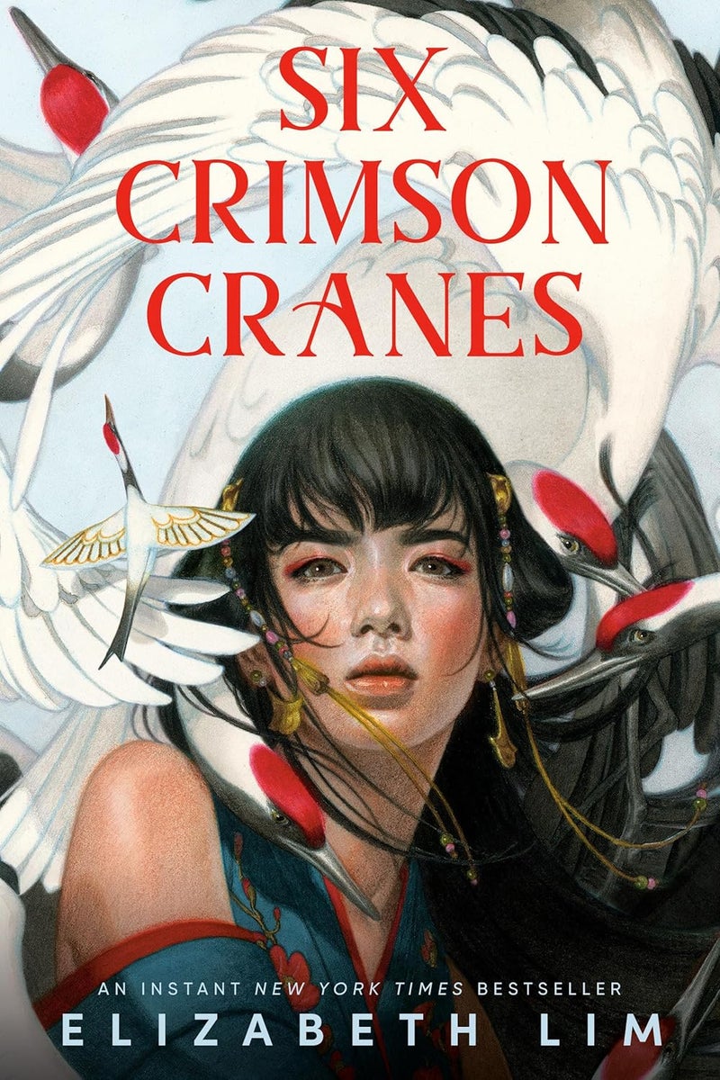 Six Crimson Cranes - Image 1