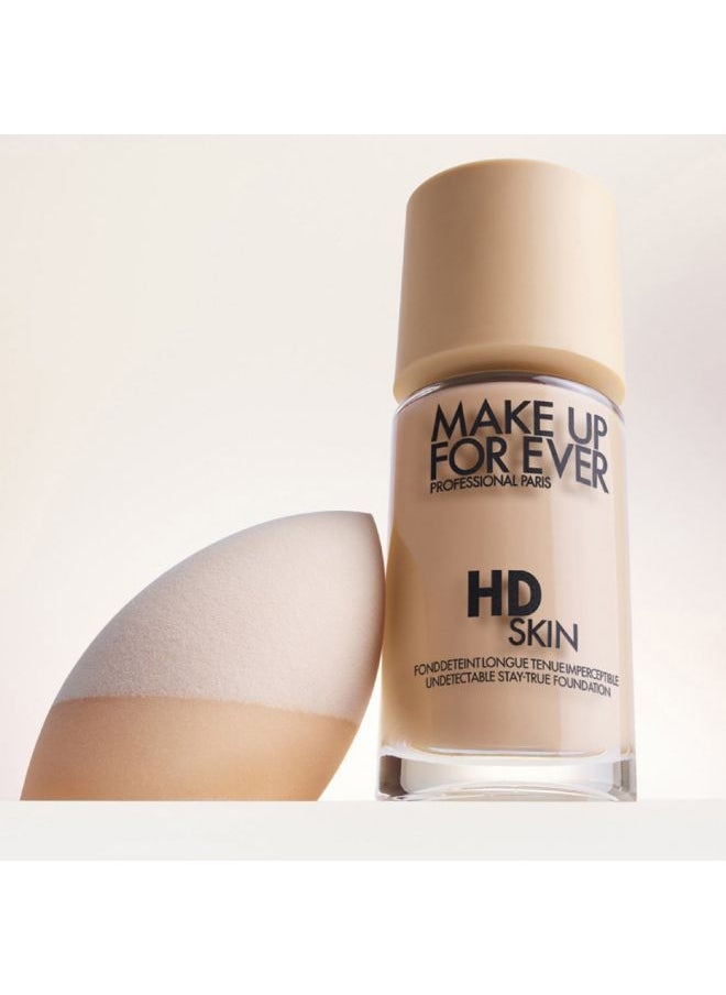 MAKE UP FOR EVER HD Skin Foundation - 3Y52 - Amber - 30 ml  - Image 2