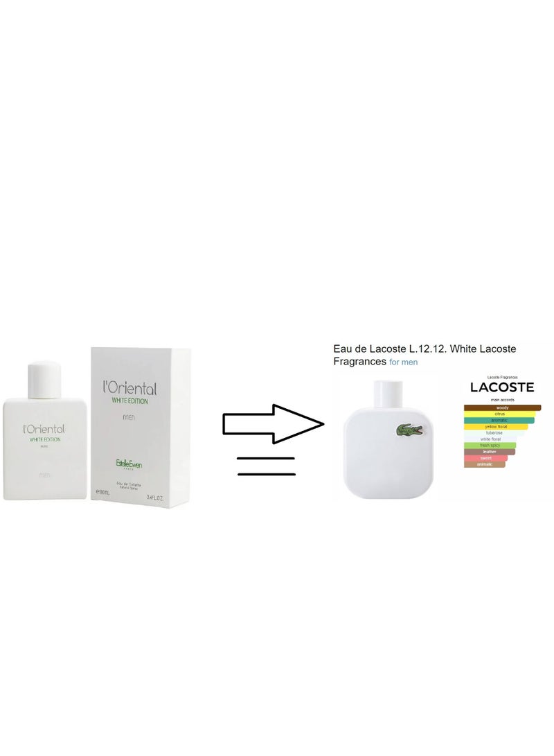 Estelle Ewen L'oriental White Edition Eau De Toilette For Men - 100ml - Image 2