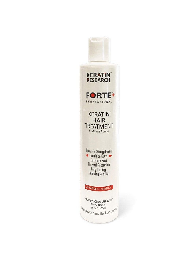 Keratin Research Keratin Forte Conditioner, 300ml, Unisex, Moroccan Argan Oil Enhanced Formula for Curly Hair - Image 1
