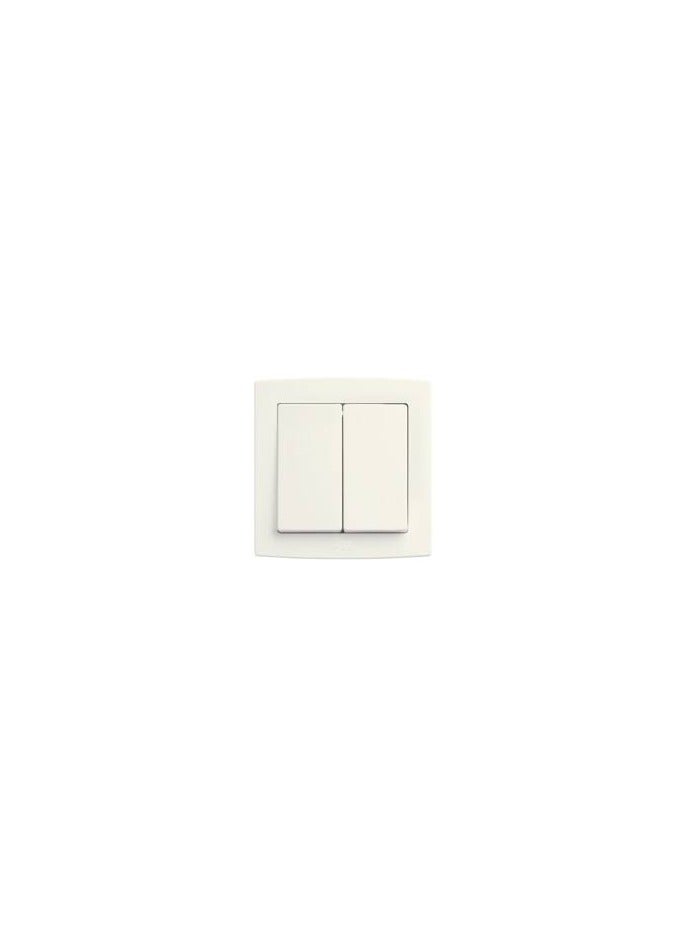 ABB 2G 1W switch - Concept BS Ivory color
