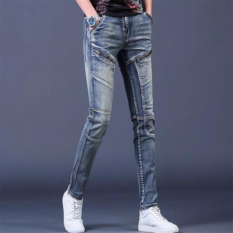 Unisex Casual Daily Denim Jeans - Image 2