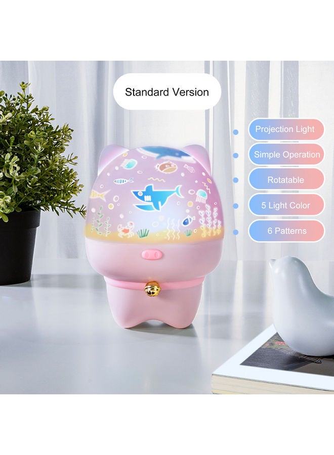 إسكدنيا مصباح LED ليلي بتصميم فني ثلاثي الأبعاد لطيف متعدد الألوان - Image 5