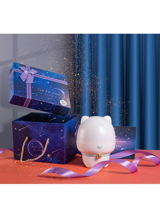 إسكدنيا مصباح LED ليلي بتصميم فني ثلاثي الأبعاد لطيف متعدد الألوان - Image 4