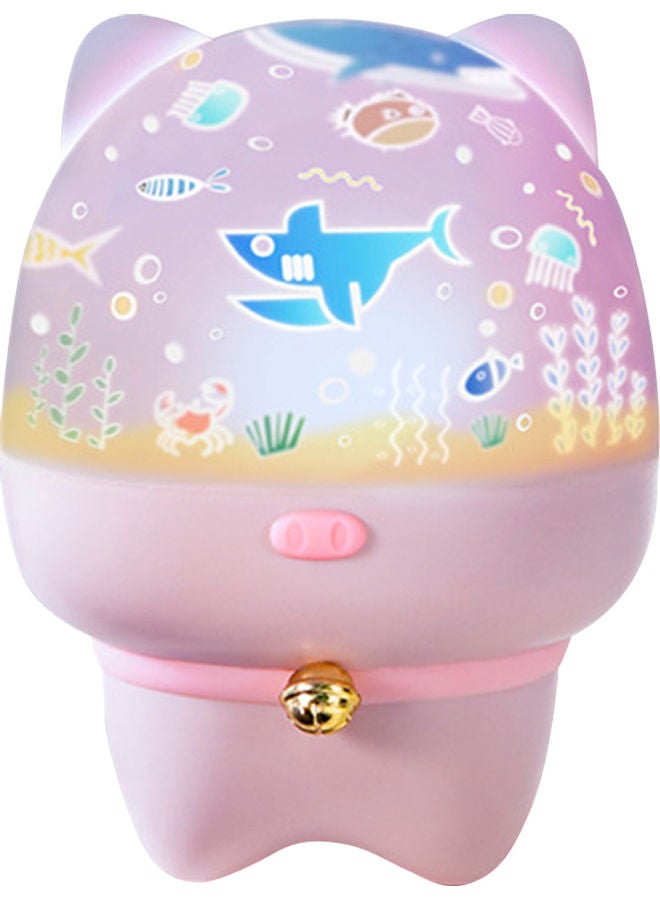 إسكدنيا مصباح LED ليلي بتصميم فني ثلاثي الأبعاد لطيف متعدد الألوان - Image 1