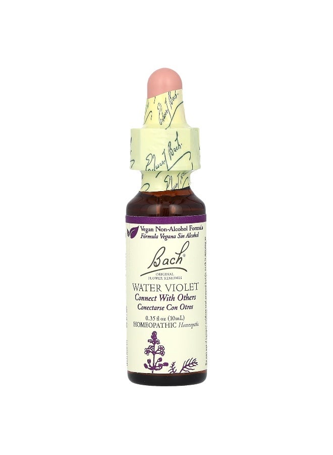 Bach Bach, Original Flower Remedies, Water Violet, 0.35 fl oz (10 ml)  - Image 3