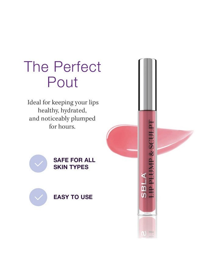 SBLA Beauty - Double The Plump - Lip Plump & Sculpt 11 Fl Oz / 325ml - Lip Plumper - Fuller & Firmer Lips, With Hyaluronic Acids & Peptides - Instantly Plumps, Enhances Hydrates, Reduces Fine Lines - Image 2