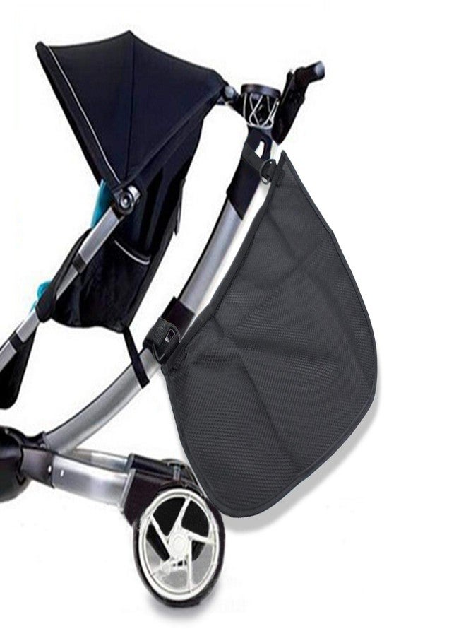 Dogxiong 2 Pack Universal Side Sling Stroller Mesh Cargo Net and Organizer, Extra Stroller Storage Space, Non-Slip and Adjustable Straps - Image 3