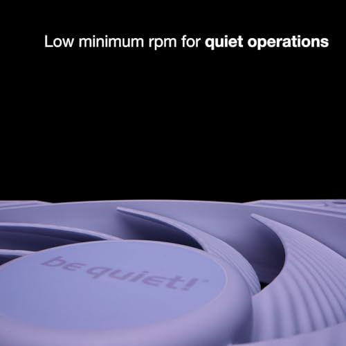 be quiet! Pure Wings 3 140mm PWM White Fan | High top-end Speed | Low Minimum RPM | Optimized Fan Frame | Extraordinary air Pressure | White | BL112 - Image 3