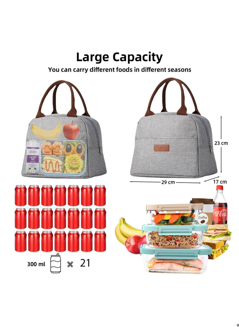 YumLock YumLock Insulated Leakproof Lunch Bag Cooler Food Containers, Reusable, High Capacity for Work, Travel, Outdoor, School  - Image 5