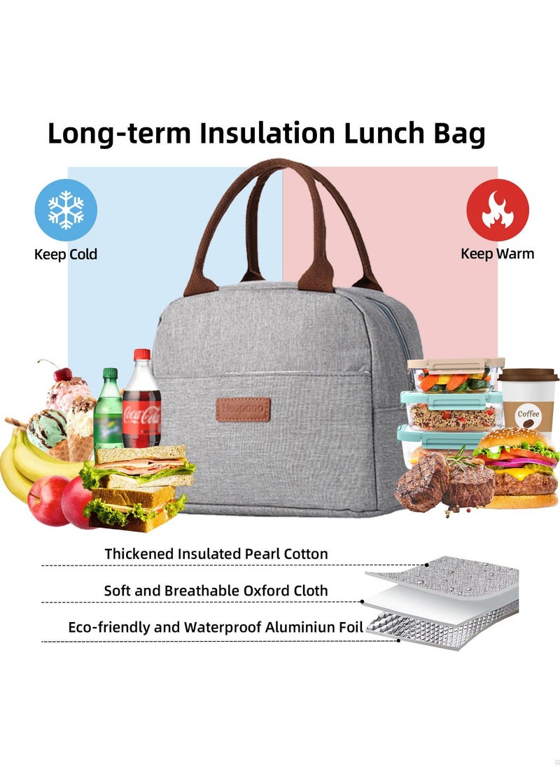 YumLock YumLock Insulated Leakproof Lunch Bag Cooler Food Containers, Reusable, High Capacity for Work, Travel, Outdoor, School  - Image 4
