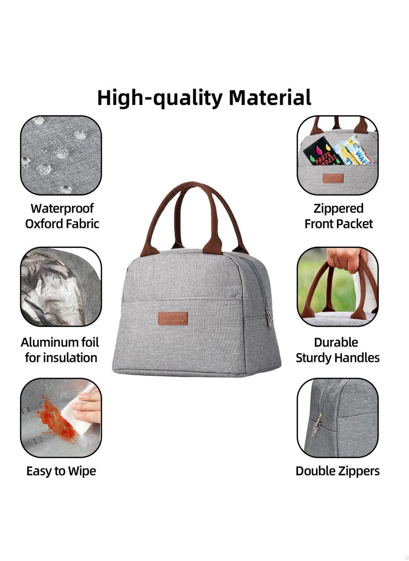 YumLock YumLock Insulated Leakproof Lunch Bag Cooler Food Containers, Reusable, High Capacity for Work, Travel, Outdoor, School  - Image 3