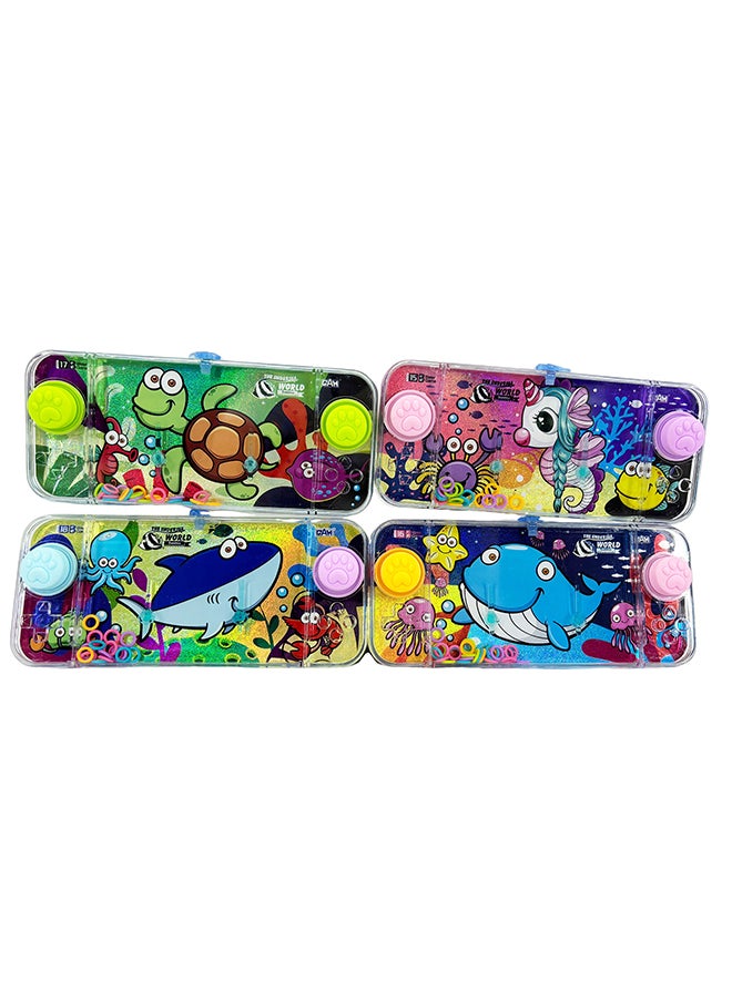 Galaxy Toys - Galaxy Underwater Creature Handheld Water Ring Toss Game Toy - Assorted Themes & Colors (1 Random Piece) – Fun Sea Creature Toy for Kids, Interactive and Educational - Image 1