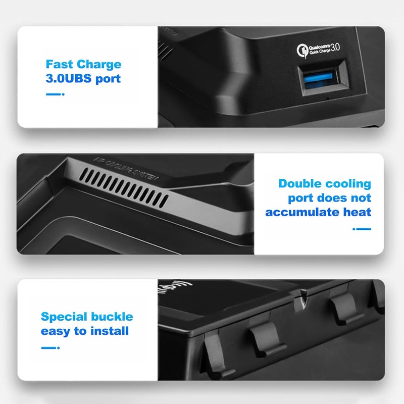 Car wireless charger mobile phone charging case suitable for 2015-2020 W205 C-class C43 C63 X253 GLC class - Image 2