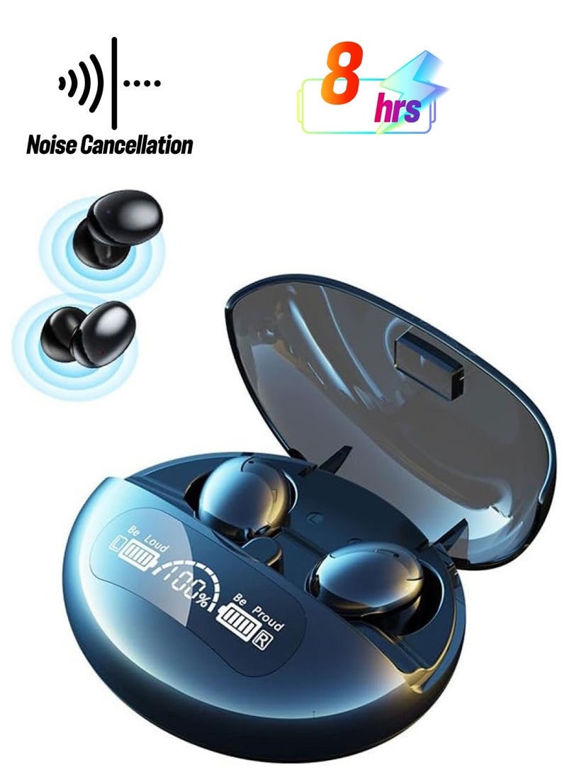 Generic Multifunction Wireless Headset With Microphone TWS In-Ear Hi-Fi Noise Cancelling Painless Tight Fit (Black)  - Image 1