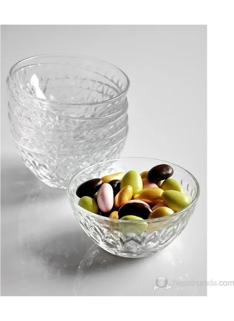 Paşabahçe 6 Pieces 10 cm Pearl Bowl 53393