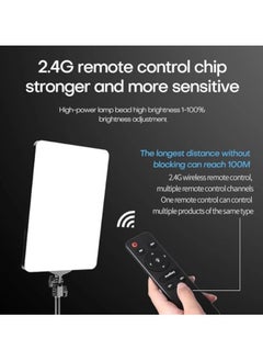 PL PL-48 19inch Large Panel Photographic Led Fill Light With Remote And Tripod Stand Microphone Super Clamp For Video Recording And Photo Shooting  - Image 2