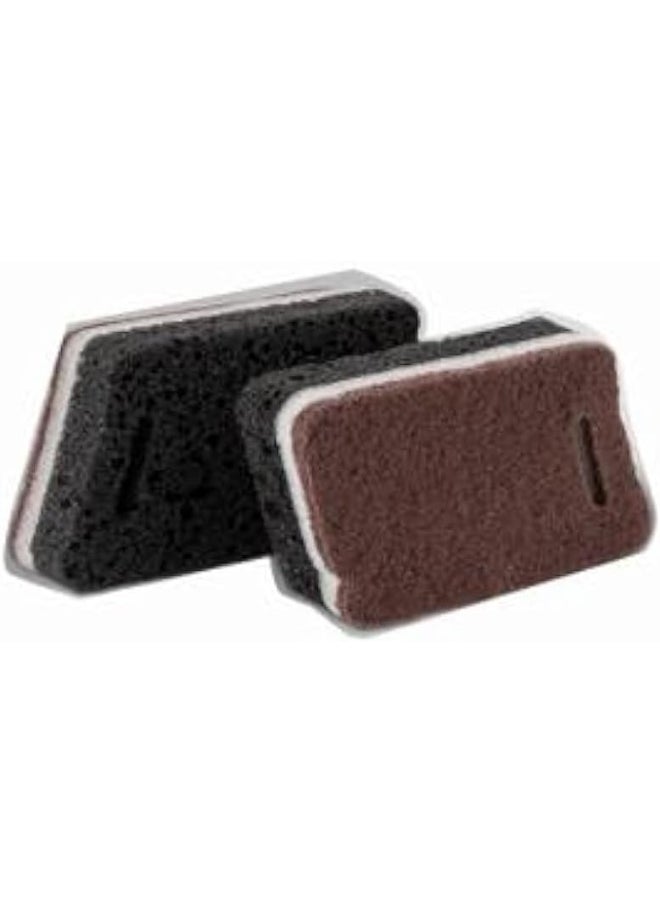 DELCASA Delcasa DC3014 Multipurpose Kitchen Sponge Scrubber 2-Pieces, Blank 